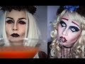 Анна Измайлова Макияж на Хэллоуин. Halloween-makeup.