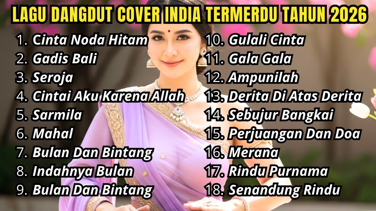 Lagu Dangdut Cover India Termerdu Tahun 2026 -  Cover India By Alunan Nada Cover AI