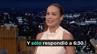 Brie Larson talks about Lessons in Chemistry in the Tonight Show Wealth