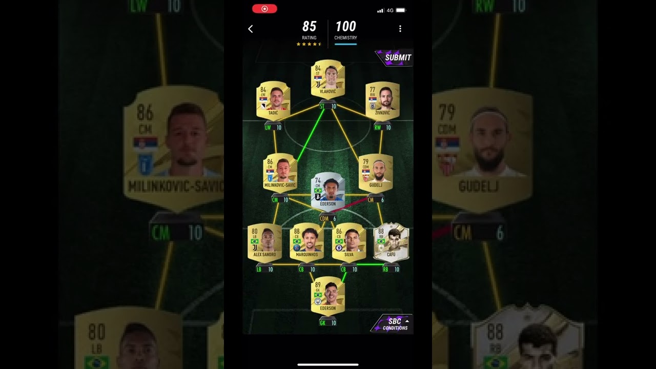 Brazil vs Serbia SBC Solution MADFUT 23