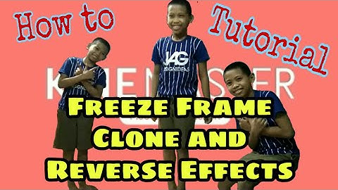 HOW TO FREEZE FRAME CLONE | PAANO GUMAWA NG FREEZE FRAME CLONE SA CELLPHONE GAMIT ANG KINEMASTER APP