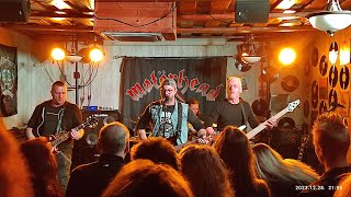 Motörheadbangers Miskolc - Whiplash (Metallica) Miskolc-Avasi Sörház live) 2023.12.28