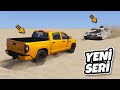 Güçlü Pikap Arabalar Çölde Tank ile Çarpışıyor - GTA 5