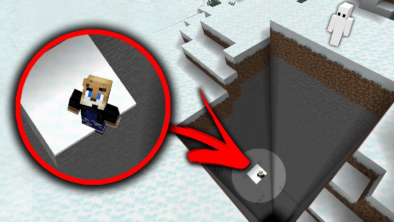 דמות מסתורית לכדה אותי בבור ענק!!