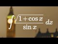 How to integrate sqrt(1 + cos x)/sin x
