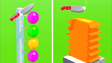 Slice It All Game! Very Satisfying and Relaxing ASMR Slicing Video NEW UPDATE