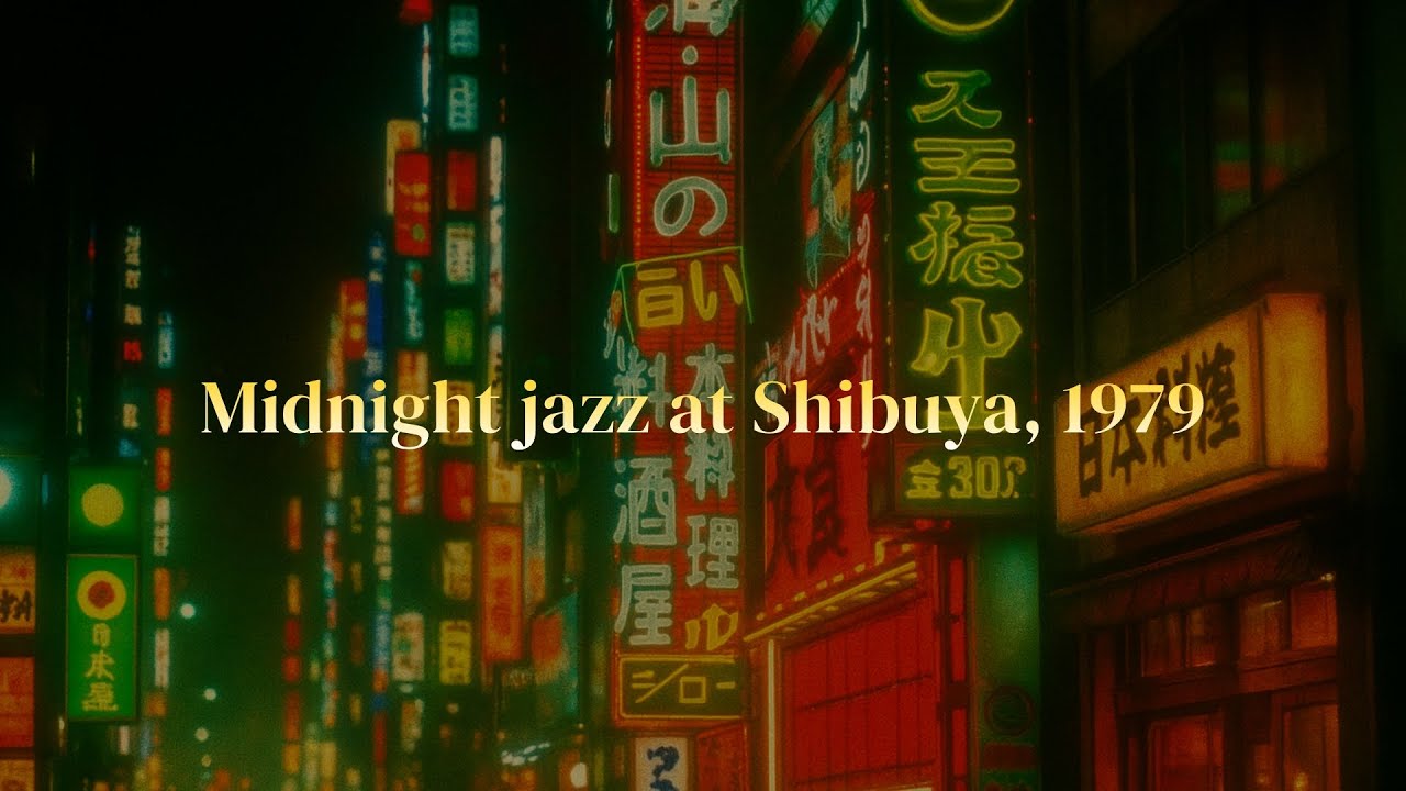 Midnight Jazz in Shibuya, 1979 — Vintage Japan Ambience