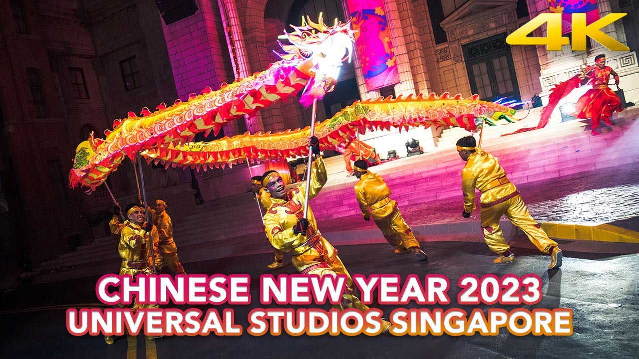 Universal Studios Singapore's 2023 Chinese New Year event!