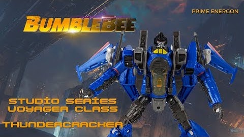 Transformers Studio Series Voyager Class Bumblebee Movie THUNDERCRACKER