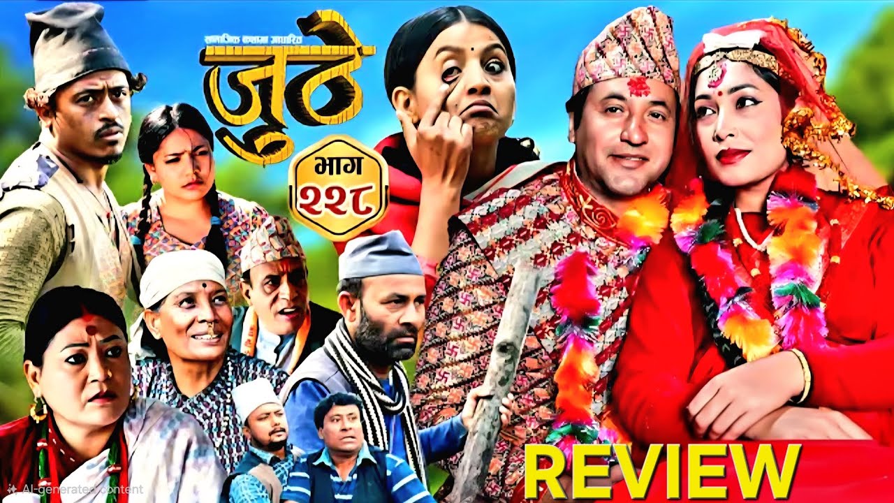 ||जुठे भाग-२२८ || Juthe New Episode 226 Review ||By @NeptalkNewsReview 