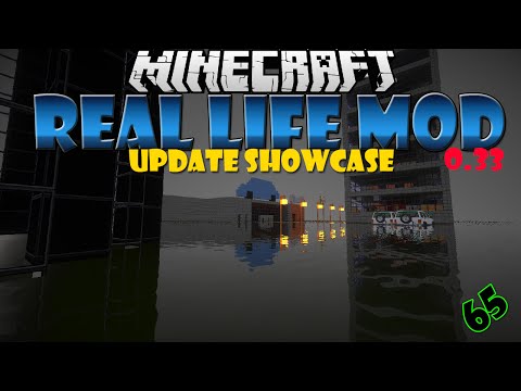 Minecraft Real Life Mod - Let's Show Update 0.33| Mega Regenkatastrophe, Nachwuchs und mehr!!