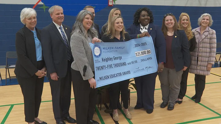 Midland’s educator wins ‘Oscars of teaching awards’ in 2024-25 Milken Educator Award
