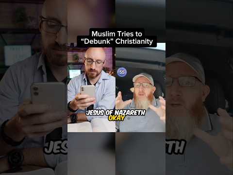 He tries to “Debunk Christianity” in less than a minute 🤔 here’s my response.