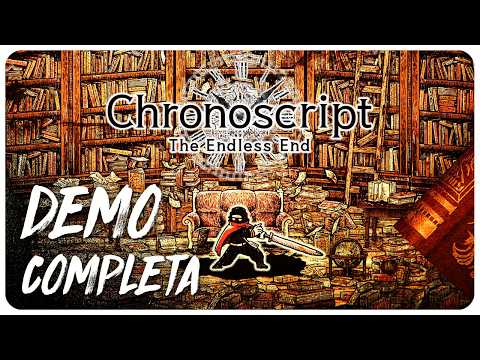Un Metroidvania MUY ORIGINAL | Chronoscript: The Endless End (DEMO) | PC Gameplay Español