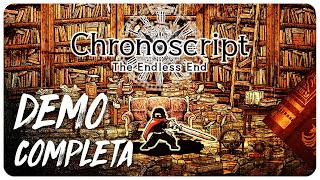 Un Metroidvania MUY ORIGINAL | Chronoscript: The Endless End (DEMO) | PC Gameplay Español
