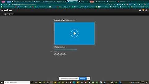 How to submit WeVideo in Canvas