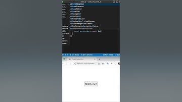 Notification API - How to show a notification with Javascript?