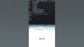 Notification API - How to show a notification with Javascript?
