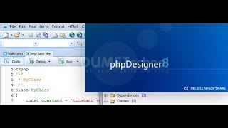 phpDesigner 8.1.2 Portable Full - Phần Mềm Lập Trình Web