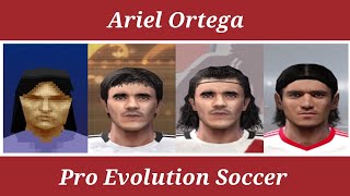 Ariel Ortega - Stats Evolution - Winning Eleven 3 ao PES 2011 - PS1 e PS2