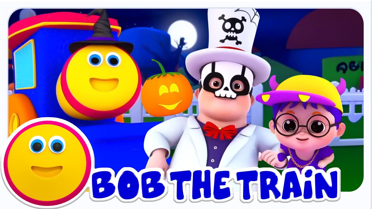 Bob The Train - こんにちは、ゴーストさん👻 | 子供向けの楽しい
