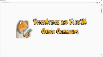 Quality of life, Cargo Commands using VoiceAttack and Elite Dangerous