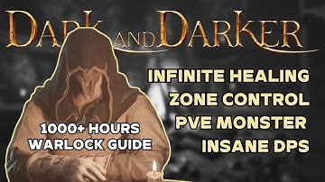 The ULTIMATE CASTER WARLOCK Build Guide - Dark and Darker Beginner