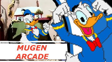 Mugen Arcade Mode with Marvel vs Capcom 2 Donald Duck by Tweenies_1998