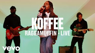 Video thumbnail of "Koffee - Raggamuffin (Live) - Vevo DSCVR"