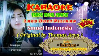 Izinkan by Thomas Arya - Karaoke Smuel Duet Tanpa Vocal Cowok