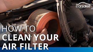 How to clean your air filter | carsales