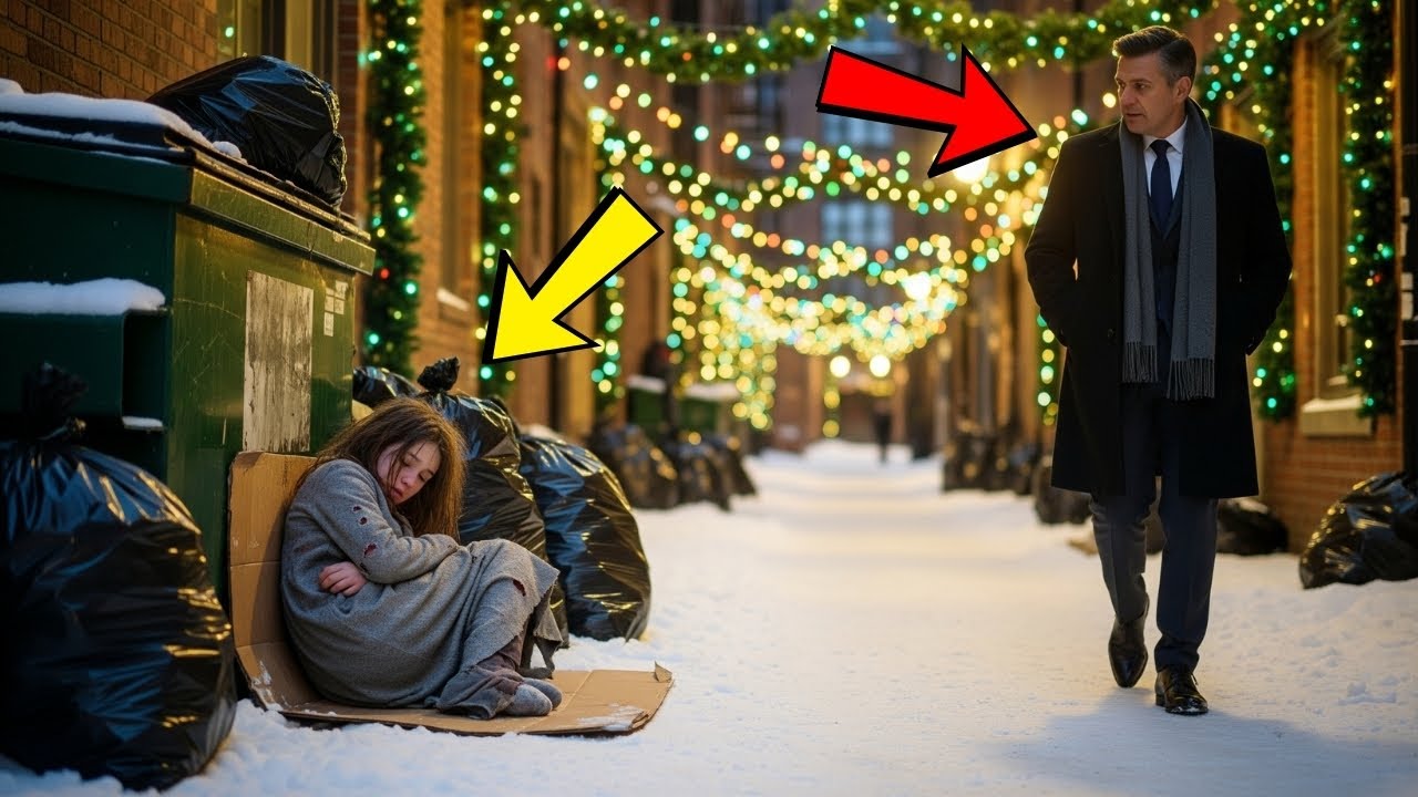 Sie schlief zwischen Abfall – Er konnte nicht glauben, warum.