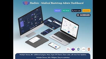 Doclinic  Admin - Creative Medical Dashboard And Bootstrap Ui Kit