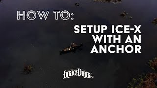 How to Setup Ice-X WIth Anchor | Floating Ice-Eater to Keep Freezing Water Open