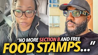 "Trump Is Kicking Y'all Off Food Stamps, Section 8," Woman Says Free Rides Are Over, No More Welfare