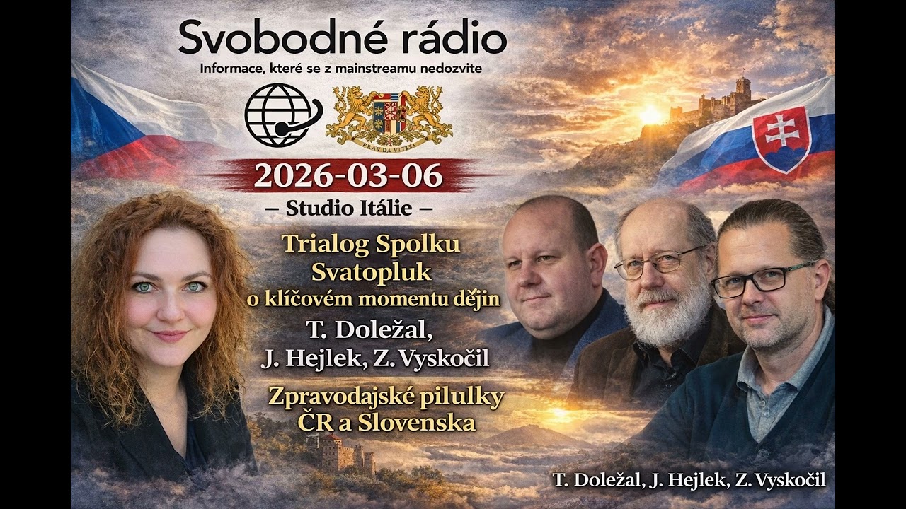 2026-03-06 - Studio Itálie - Trialog Spolku Svatopluk o klíčovém momentu dějin, ...