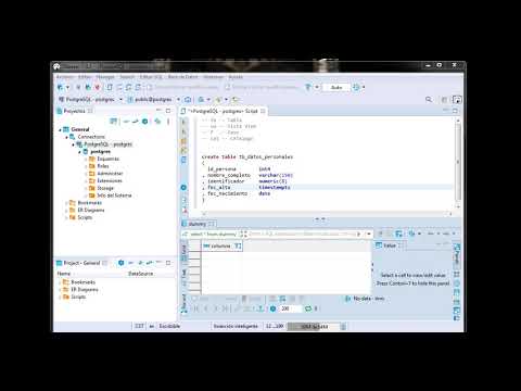 Creación de tabla con Primary Key en PostgreSQL - YouTube