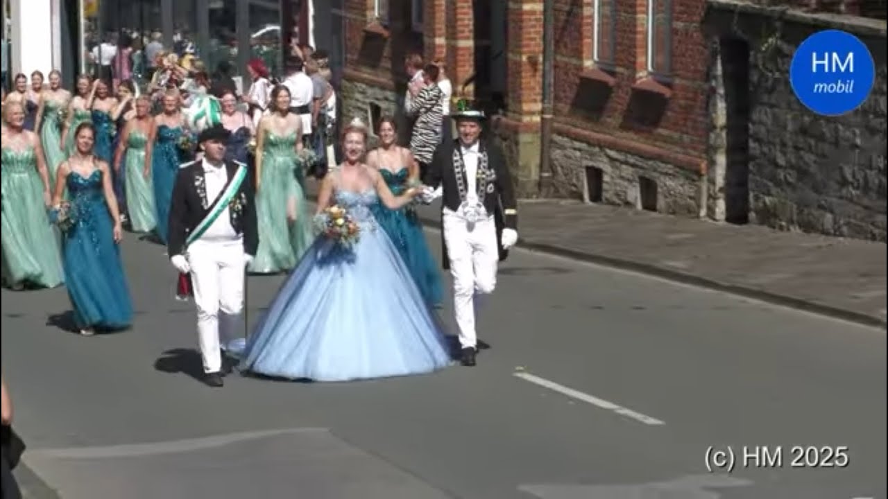 Kreisschützenfest Büren 2025 - Teil 1 - Festzug am Sonntag