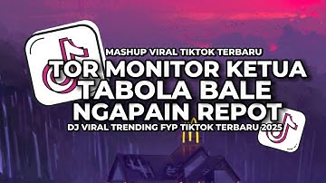 DJ TOR MONITOR KETUA X TABOLA BALE X NGAPAIN REPOT SLOW VIRAL TIKTOK FULL SONG 2025