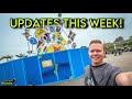 Pixar fest final preparations  tianas bayou adventure construction updates