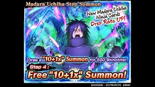 [NxB NV] 10000 Shinobites Summons #1 | Madara REKIT (V2) | Naruto x Boruto Ninja Voltage screenshot 2