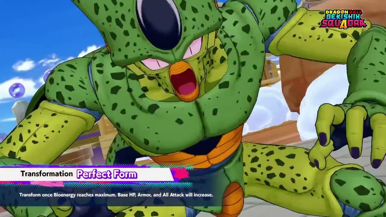 HABILIDADES de CELL en DRAGON BALL GEKISHIN SQUADRA