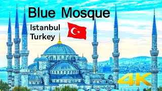 Captivating Beauty Exploring the Blue Mosque in Istanbul, Turkey 4K || Travelarc