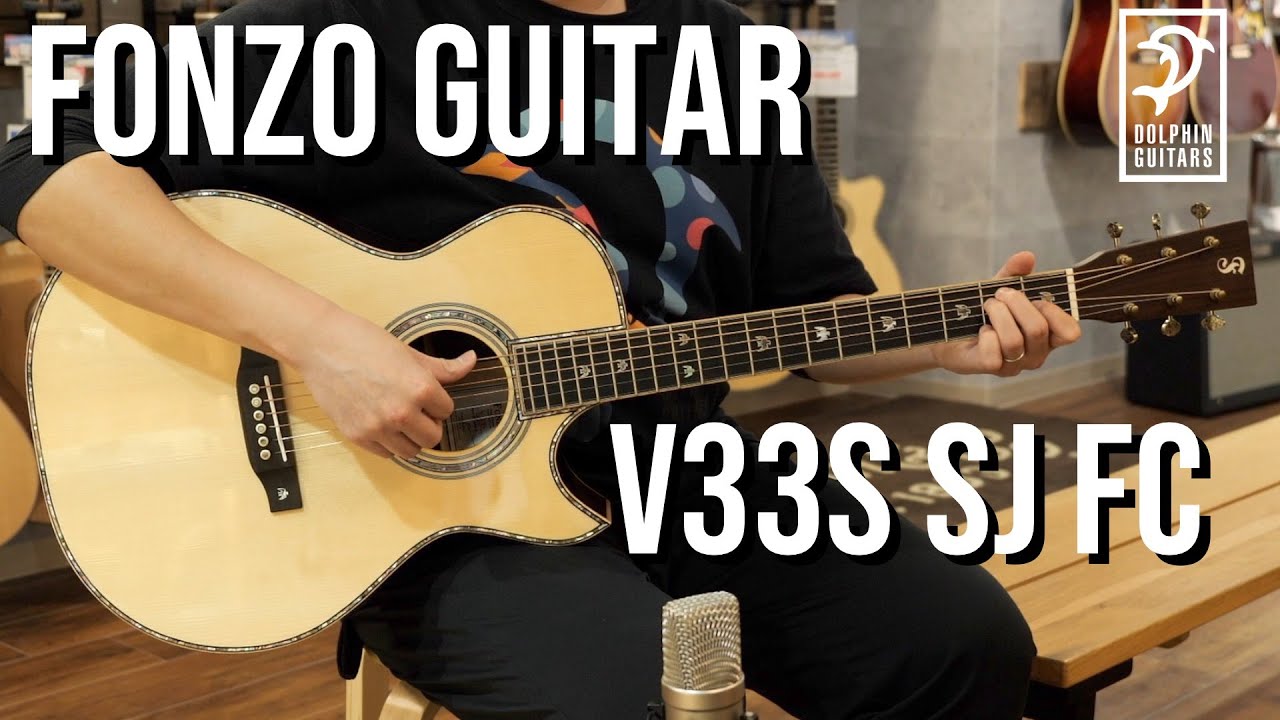 Fonzo Guitar V33S SJ FC - タイのフォンゾギターが放つ、ハイコスト