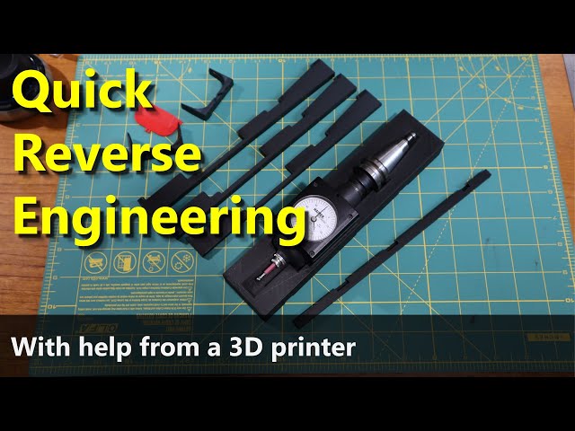 telefon Entreprenør Trække på Quick Reverse Engineering Techniques with a 3D Printer - YouTube