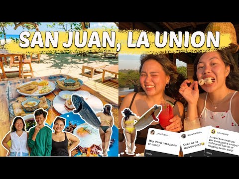 SAN JUAN, LA UNION 3D2N Budget & Itinerary + Travel Reqs & Checkpoint Exp MARCH 2021 Andy and Nicole