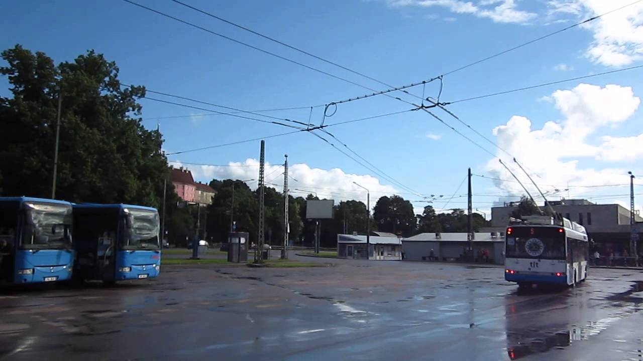 Tallinn: Toompuiestee (Balti jaam). Trolleybus no. 344