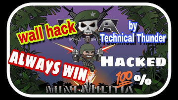 How to hack mini militia using toggle mod?