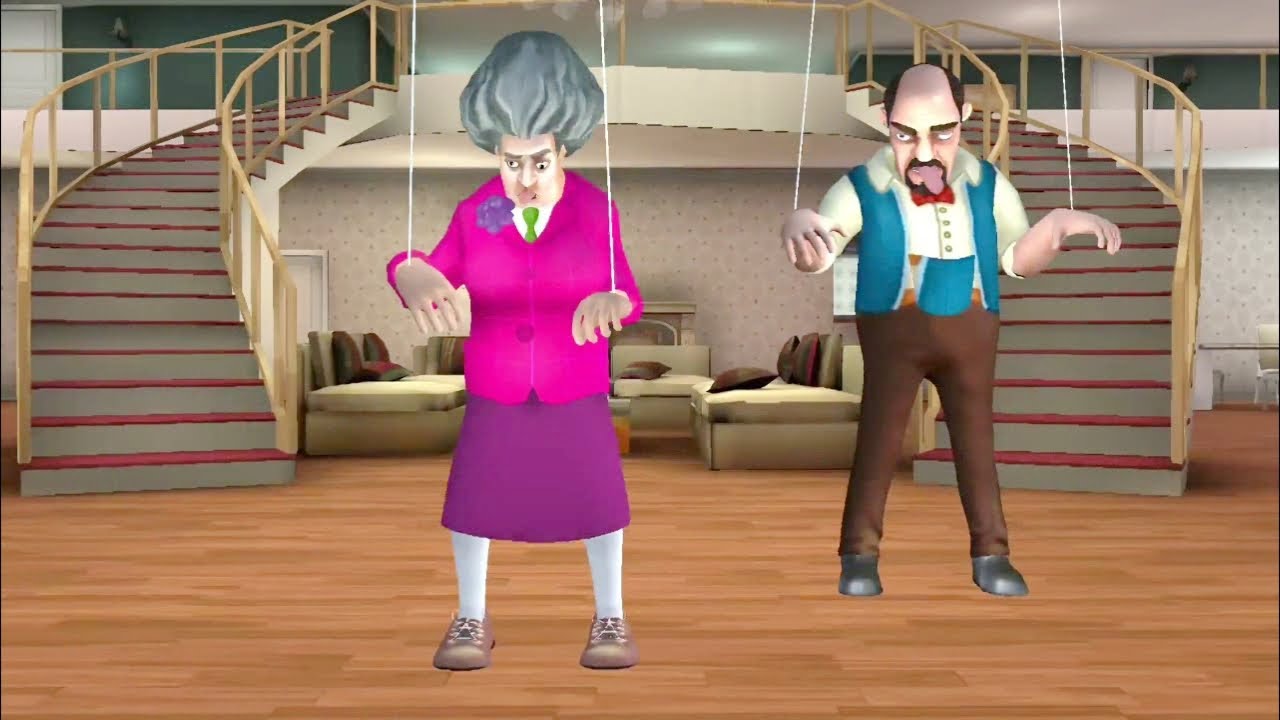 Scary Teacher 3D Version 5.14.1 | Puppet Dance Prank - YouTube