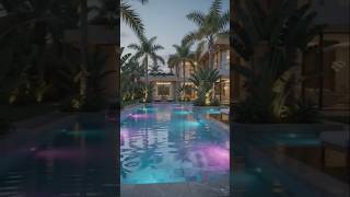 Amazing Swimming Pool Transformation 🏊✨ | AI Renovation Timelapse #shorts#trending #viral